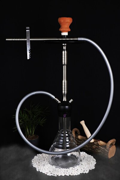 EminönüNargilem Klasik Nargile Takımı Gri