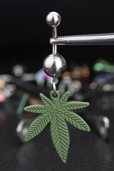 depozoom Cerrahi Çelik Retro Espirili Göbek Piercing