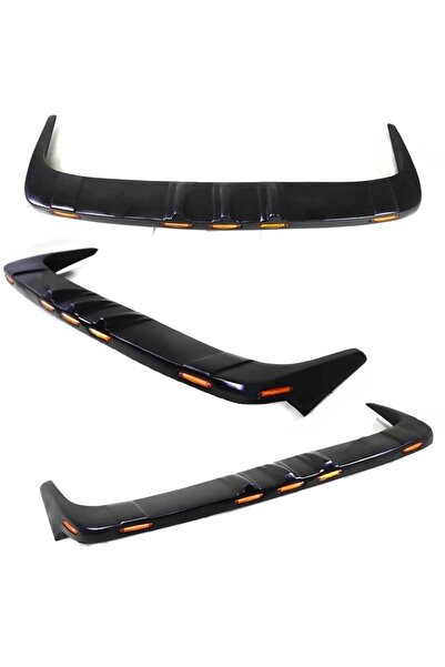 Genel Markalar Nissan Navara (yeni) Ledli Tavan Moonvisör Kep Parlak Siyah