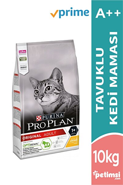 Pro Plan Tavuklu Orjinal Yetişkin Kedi Maması 10 Kg