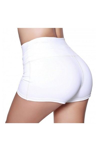 JoinUs Boutique Colanți boxer albi pentru damă