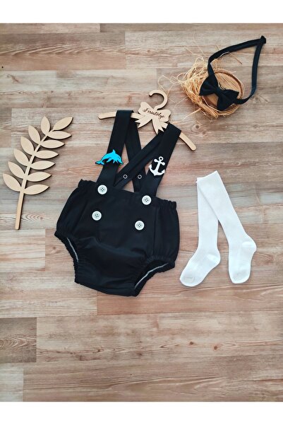 Feriatolye Denizci Konsepti Erkek Bebek Romper