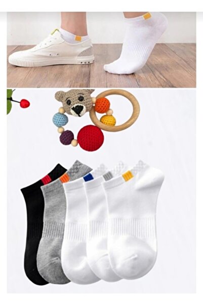 Crazy Socks Unisex 5-Piece Cotton Booties Set