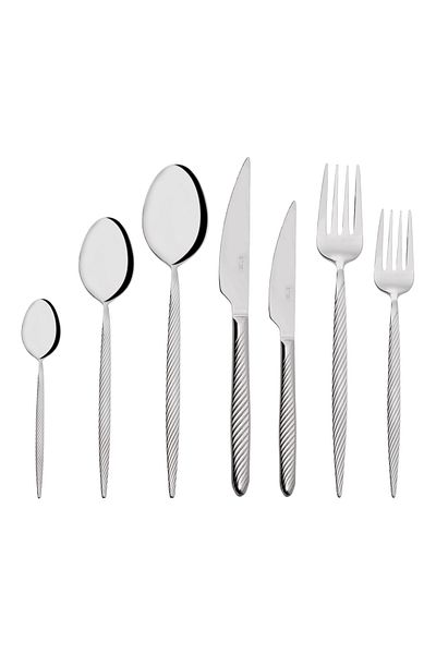 Emsan Venice 84 Pieces 12 Person Fork Spoon Knife Set