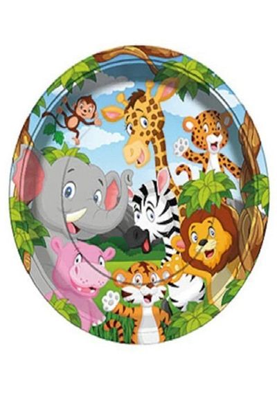 Happyland Safari Party Set Supplies
