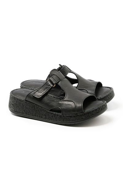 John May Papuci de damă Wa-21569 Negri
