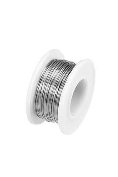 Hdg Direnç Teli Rezistans Teli - 1 Mm Çap - 20 Metre Uzunluk -ısıya Dayanıklı