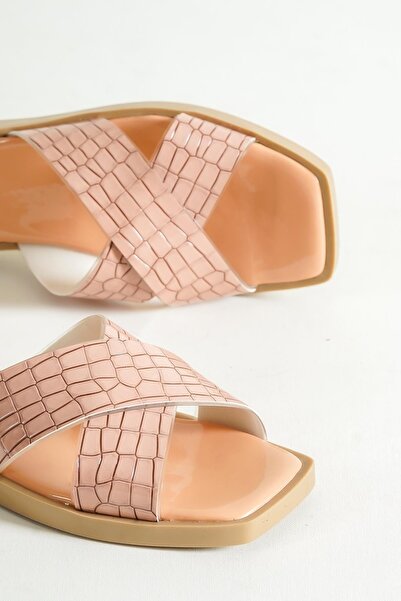 Capone Outfitters Pantofle Capone Cross Transparent strap