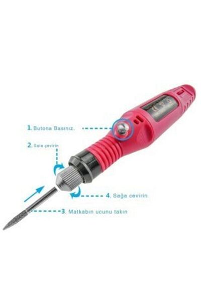 SİNKA Pen Milling Electric Manicure Pedicure Device Adjustable