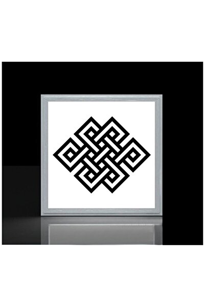 Gökyüzü Panel Antre Avize Model 60x60 Ledli-tavan Avize-karolam Desenli-54watt-tavana Yapışık Lamba-antre Avize-uv