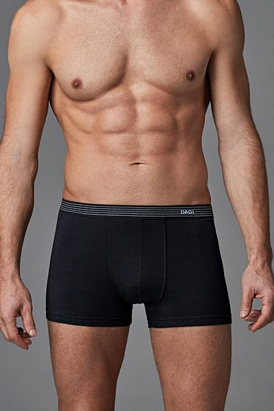 Muraty Men's Dagi 3-pack Combed Cotton Compact Plain Boxer