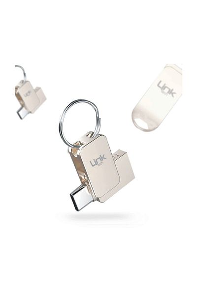 ensartech Link Tech 64gb Type-C Dual 3.0 Premium USB Memory - 90mb/s