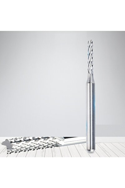 Depolife Karbür Tungsten Uç 1mm Alüminyum Demir Işleme Freze Cnc Kesici Ucu