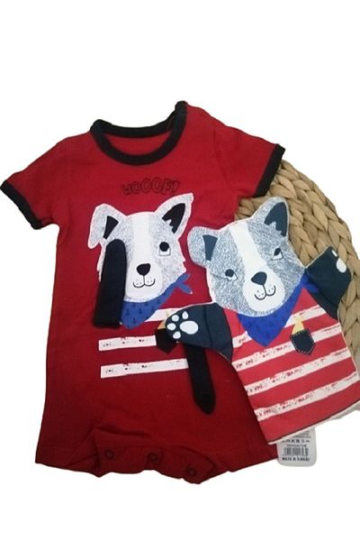 Necix Baby Rompers with Pirate Mouse Toy