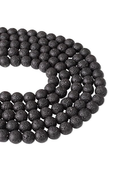 Dünya Doğal Taş سلسلة حجر الحمم البركانية 8 مم A