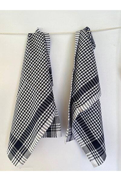 Gön Ev Tekstili قماش للتجفيف 4 قطع مربعات 100% قطن 45x65 سم