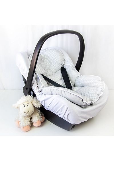 Babynest 100% Cotton Stroller Cushion and Sheet