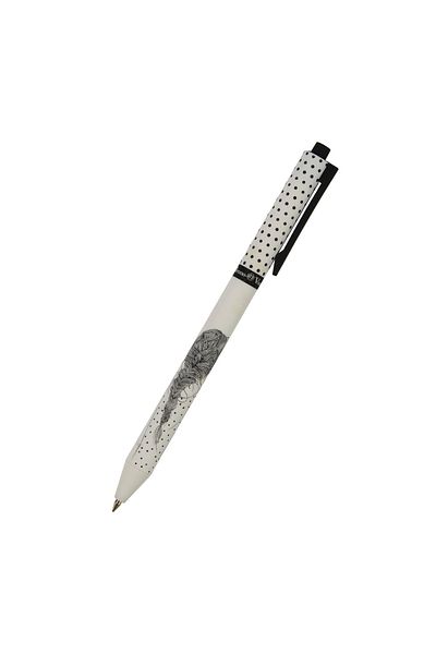 Bruno Visconti art Click" Ballpoint Pen 0.5mm-black White