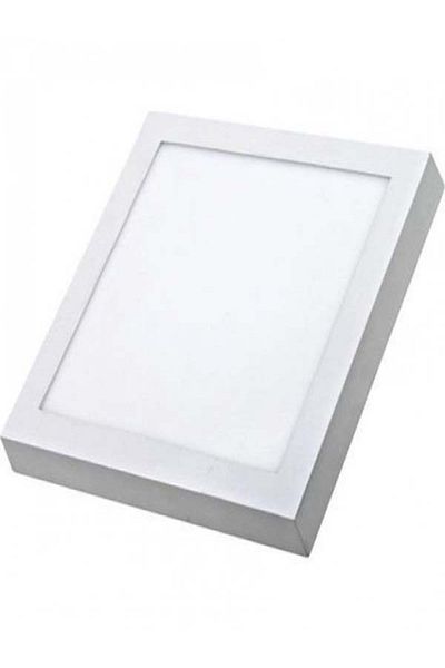 Cata 18 Watt Panel Led Luminaire Surface Mounted Square Ct 5234 Daylight Yellow Light 3200k Aluminum Case
