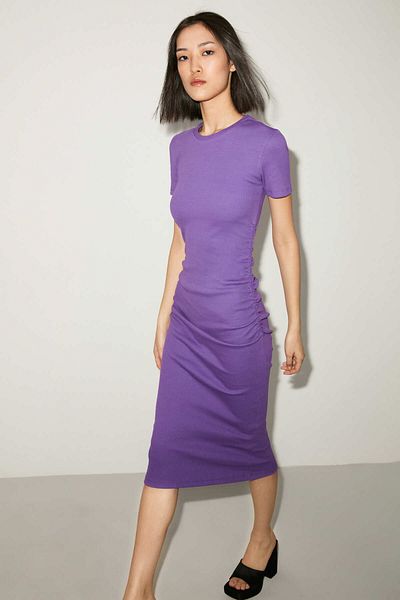 GRIMELANGE Kleid - Lila - Bodycon