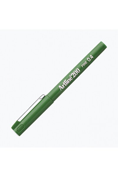 artline 200 Fineliner Yazı Ve Çizim Kalemi 0,4mm Sarı Yeşil