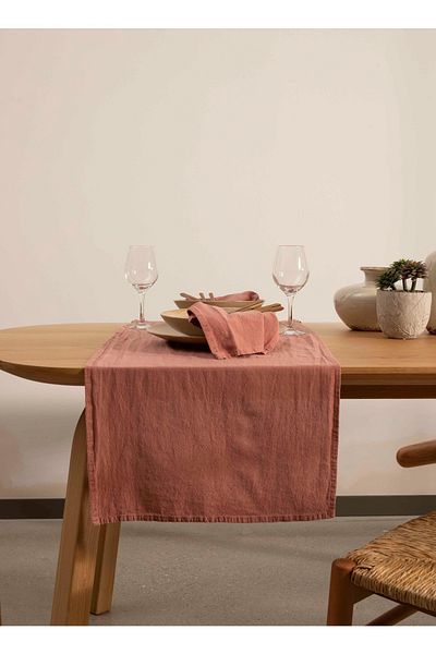 The Mia Dried Rose Runner 150 X 45 Cm
