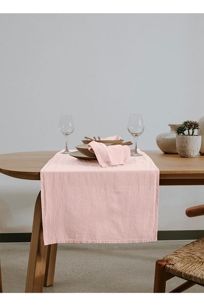 The Mia Pink Runner 150 X 45 Cm