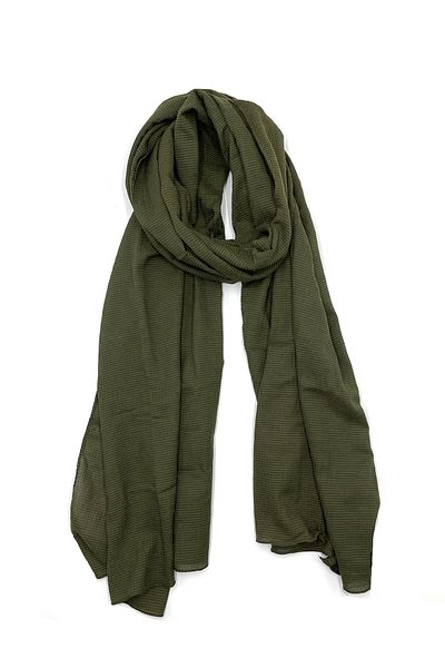 Naz Ipek Bürümcük Army Green Shawl 180x70 Cm