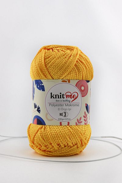 knitme Πολυεστέρας Macrame 100 Gr Πλεκτό Χέρι Σπάτσο Taka Yarn (807)