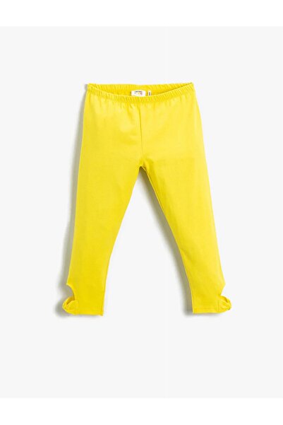 Koton Colanti galbeni pentru fete - 2ykg47860ok