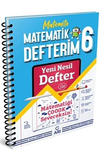 Ankara Kitap Merkezi 6. Sınıf Matematik Akıllı Defteri Arı Yayıncılık
