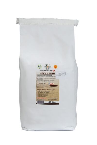 Devrekani DevA Kastamonu Taş Değirmen Tam Siyez Unu 5 Kg
