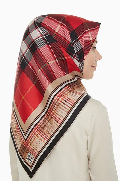 Levidor وشاح نسائي من الحرير الخالص Twill I-3371