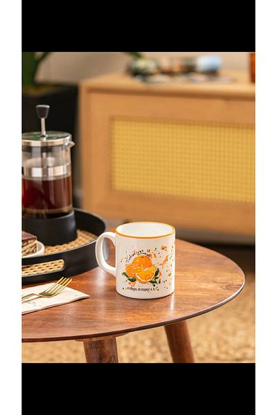 LCW HOME 320 Ml Ceramic Printed Mug