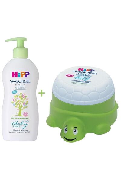 Hipp Babysanft Bebek Saç Ve Vücut Banyo Jeli 400 Ml+ Babysanft Çocuk Bakım Kr...
