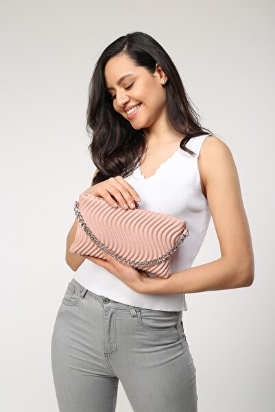 Morpelikan Women's Powder Hand Portfolio Crossbody Shoulder Bag