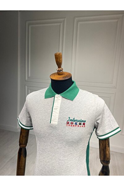 Sarar Футболка Yeşil Polo Yaka Interview