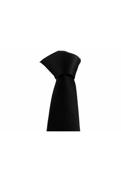 Brianze Black Patterned Tie Skp-8