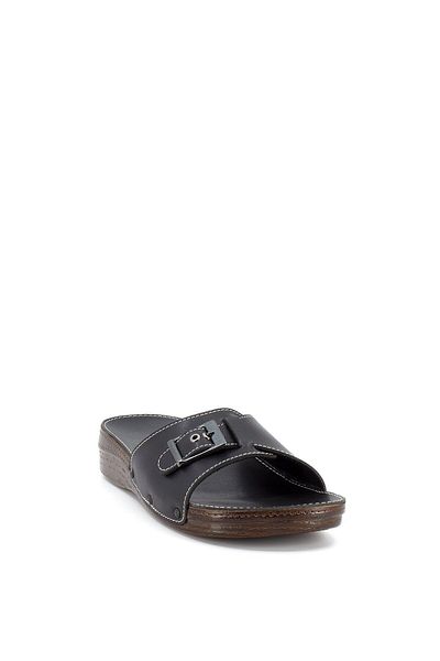 Pierre Cardin 6784 Black Women's Slippers