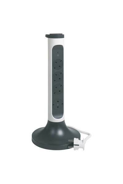 Legrand Premium 4'lü Ayaklı Akım Korumalı Grup Priz Yüksek Kalite