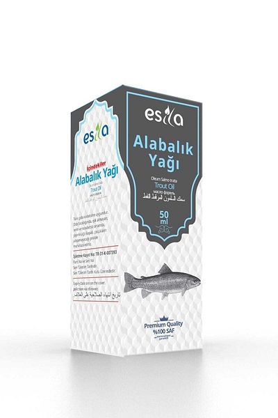 ESİLA 50 مل زيت سمك السلمون المرقط