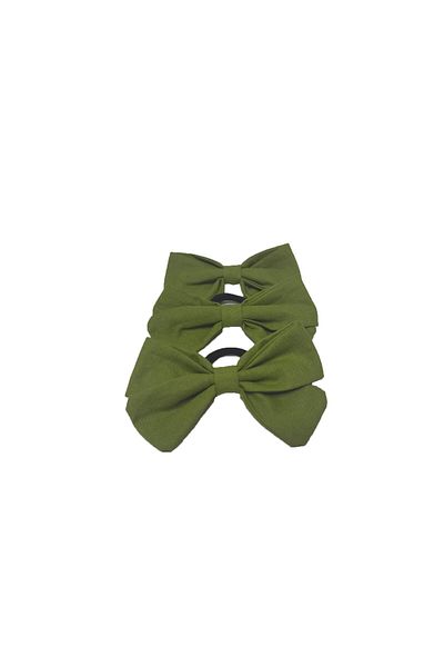 Angels' Collection Elastic Bow Buckle Khaki 5-Piece