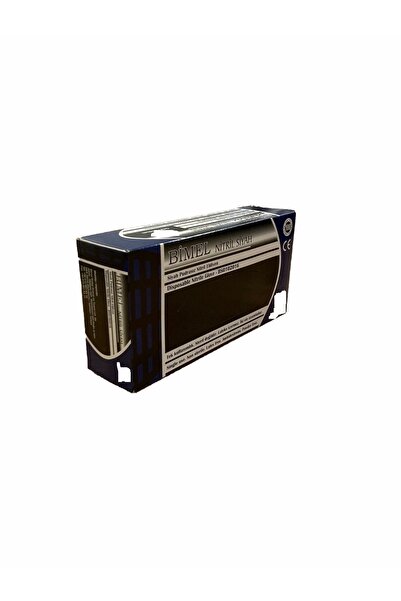 Siyah Pudrasız Nitril Eldiven (small) 100'lü X 20 Paket - 1 Koli