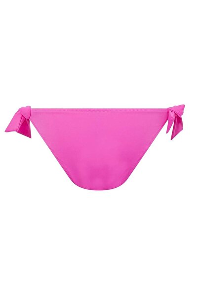 U.S. Polo Assn. Kadın Pembe Kalın İpli Bikini Alt