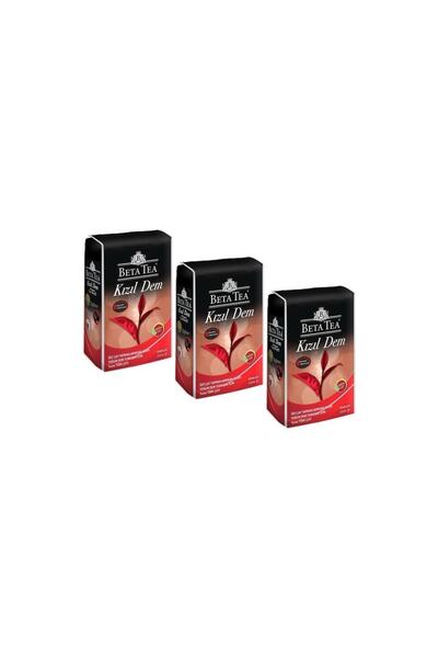 Beta Tea شاي بيتا ريد ديم التركي - 1000 جرام × 3 قطع
