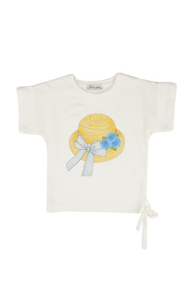 best kids Girl's Ecru Printed Blouse