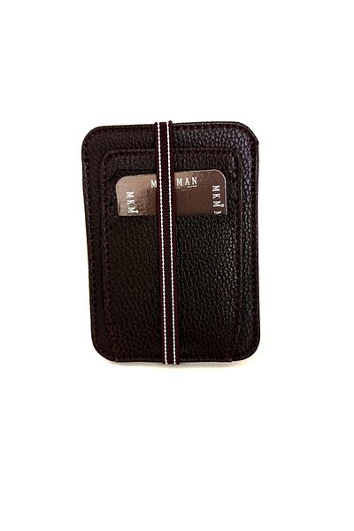 MKM Unisex Slim ελαστική θήκη κάρτας 8 θέσεων κάθετη