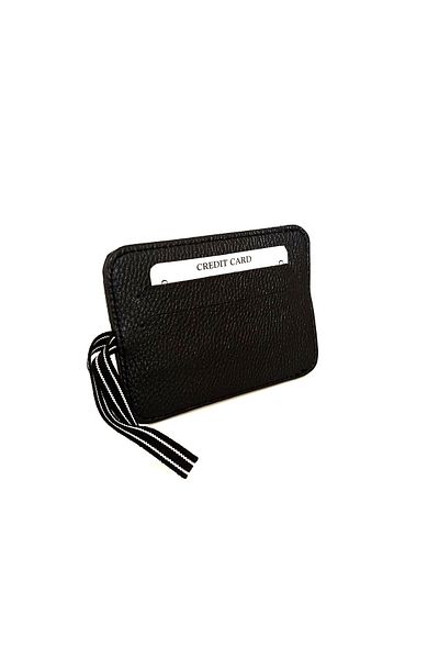 MKM Unisex Slim Elastic Card Holder 8 Compartments Vertical