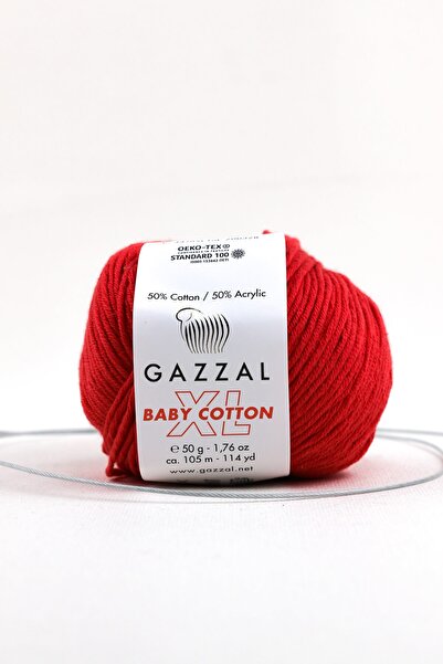 Gazzal غزل قطن للأطفال مقاس Xl 50 جرام، أميجوريمي، غزل تاكا للحياكة اليدوية (...