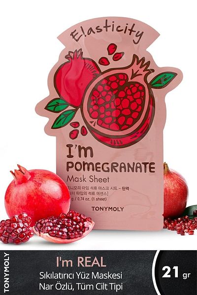 TONYMOLY Tony Moly I Am Real I'M Real Paper Mask 21 g